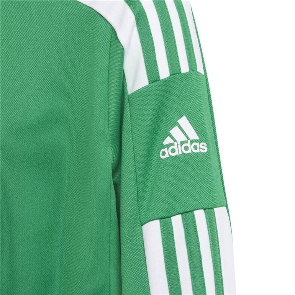 Children's Sports Jacket Adidas Sq21 Tr Y Green Football