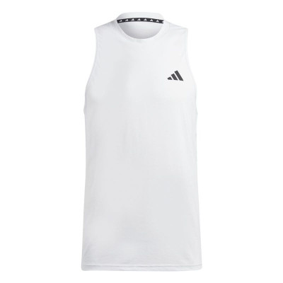 Men's Sleeveless T-shirt Adidas Training Essentials White
