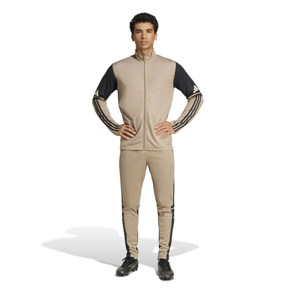 Men's Sports Jacket Adidas Squadra25 Beige Football