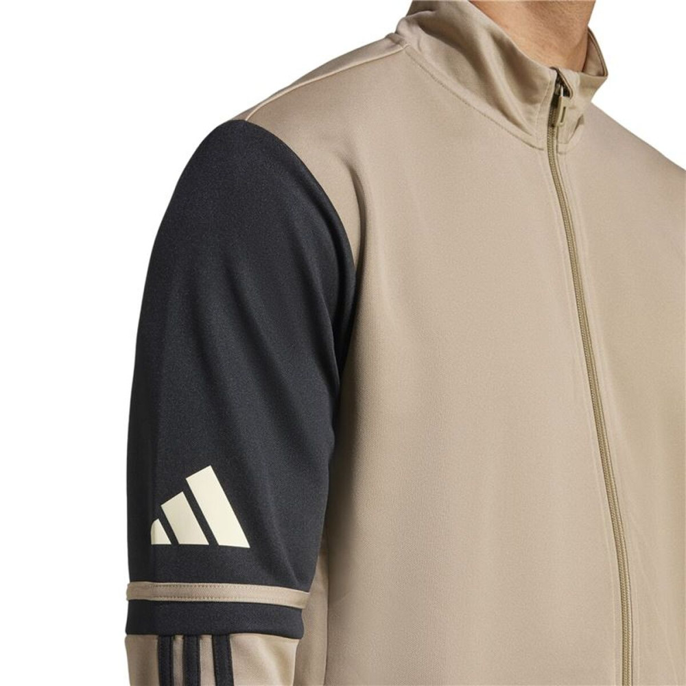 Men's Sports Jacket Adidas Squadra25 Beige Football
