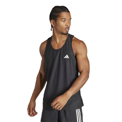 Men's Sleeveless T-shirt Adidas Own Ther Run Black