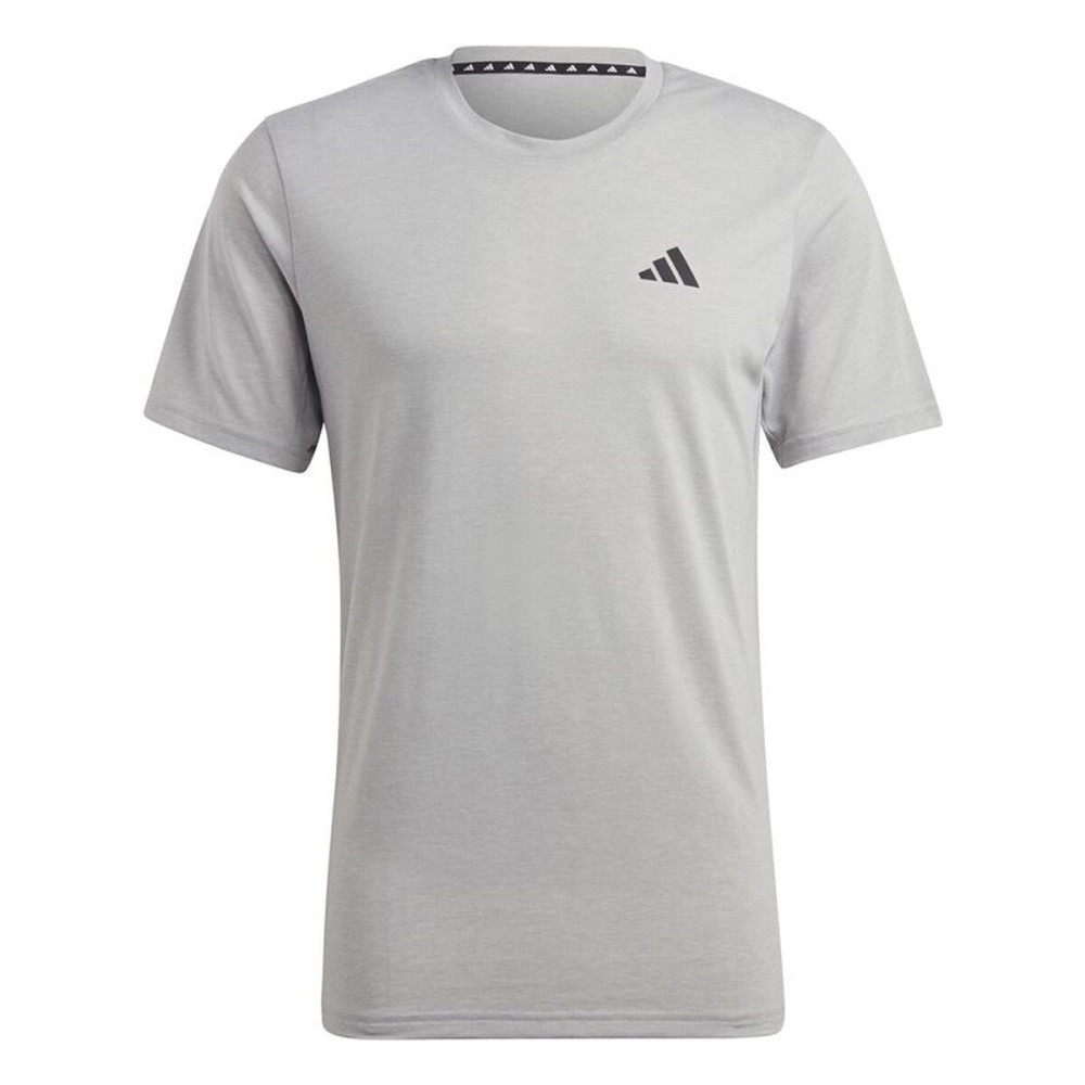 Men’s Short Sleeve T-Shirt Adidas Aeroready Grey