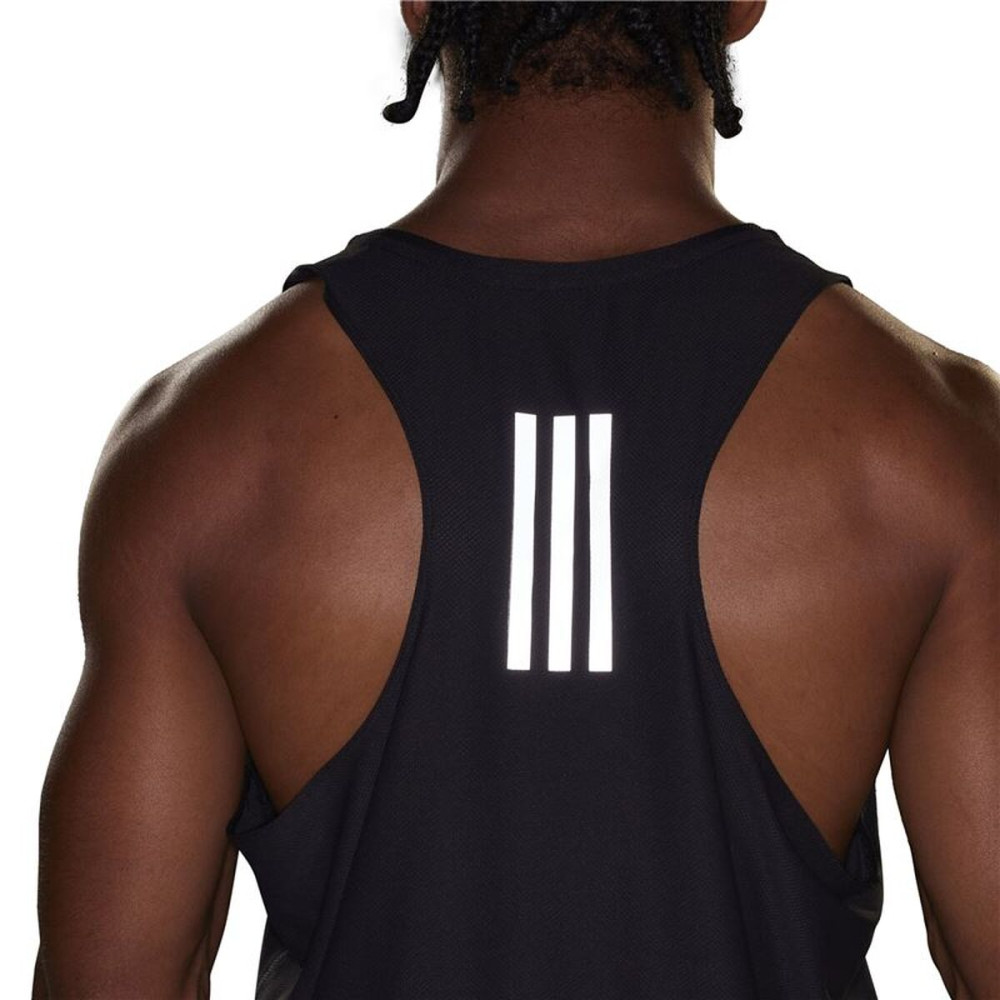 Men's Sleeveless T-shirt Adidas Own Ther Run Black