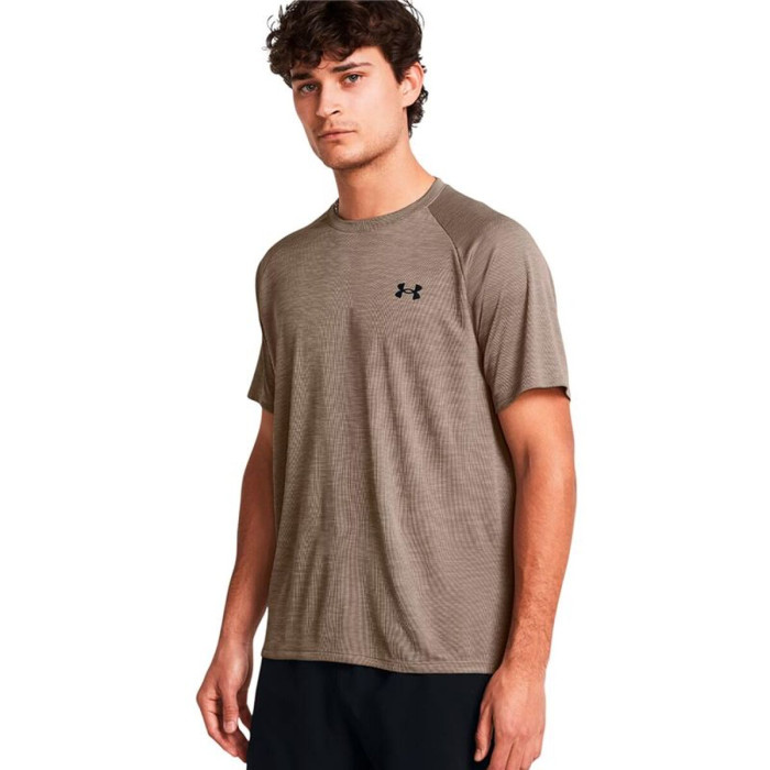 Short-sleeve Sports T-shirt Under Armour Tech Light brown