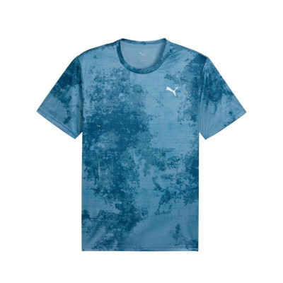 Men’s Short Sleeve T-Shirt Puma Essentialsentials Aop Black