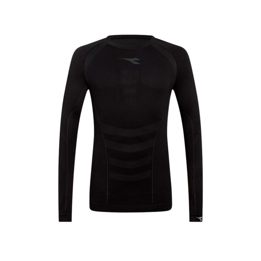 Men’s Long Sleeve T-Shirt Diadora Stratozero Black