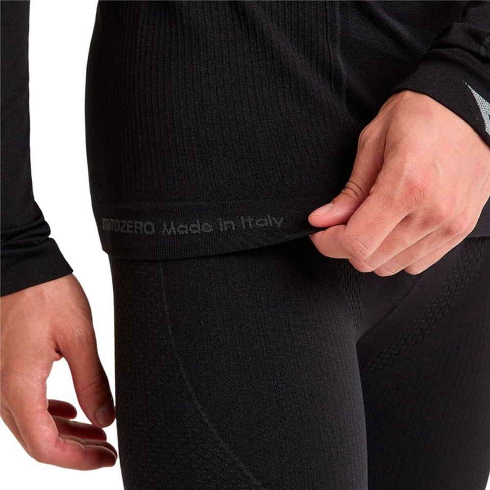 Men’s Long Sleeve T-Shirt Diadora Stratozero Black