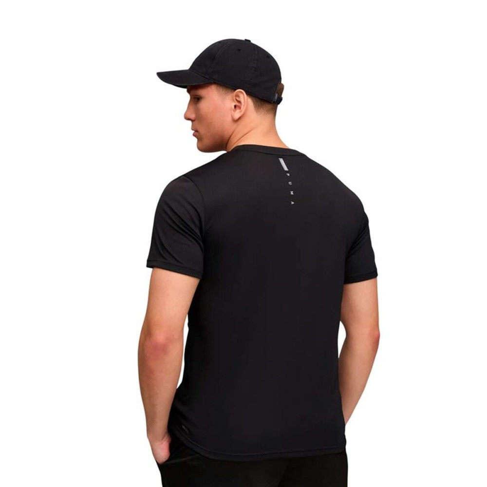 Men’s Short Sleeve T-Shirt Puma M Flex Pocket Black