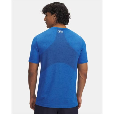 Men’s Short Sleeve T-Shirt Under Armour Vanish Seamless Blue
