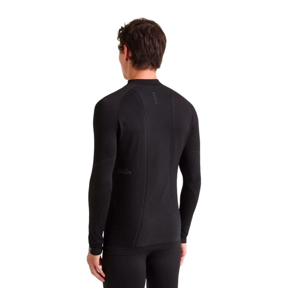 Men’s Long Sleeve T-Shirt Diadora Stratozero Black