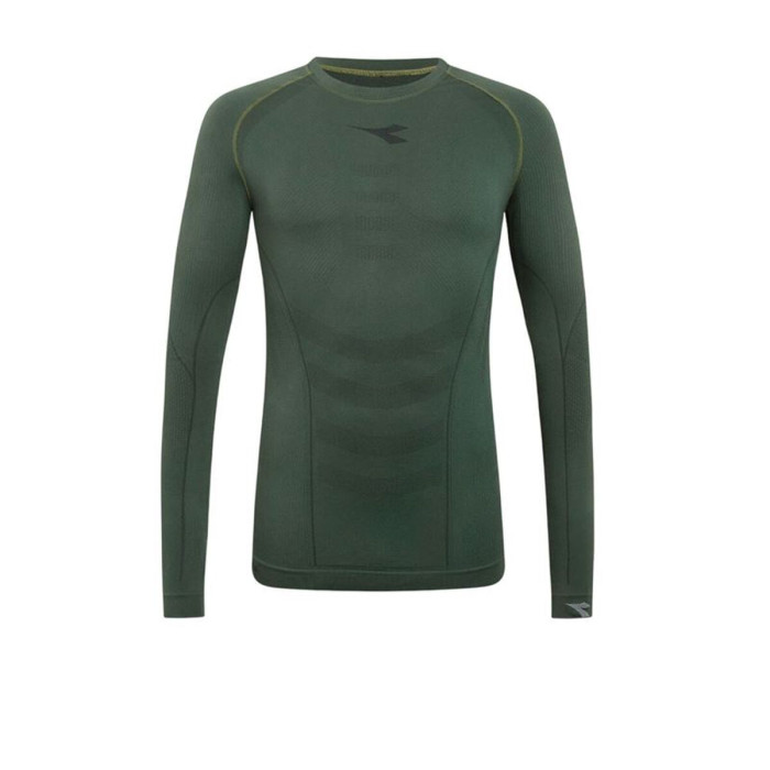 Men’s Long Sleeve T-Shirt Diadora Stratozero Olive