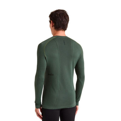 Men’s Long Sleeve T-Shirt Diadora Stratozero Olive
