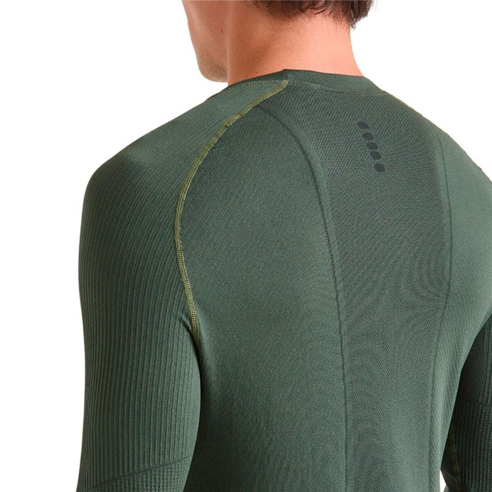 Men’s Long Sleeve T-Shirt Diadora Stratozero Olive