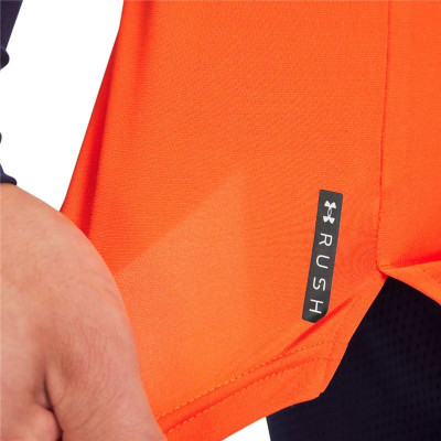 Short-sleeve Sports T-shirt Under Armour Vanish Energy Ss Orange