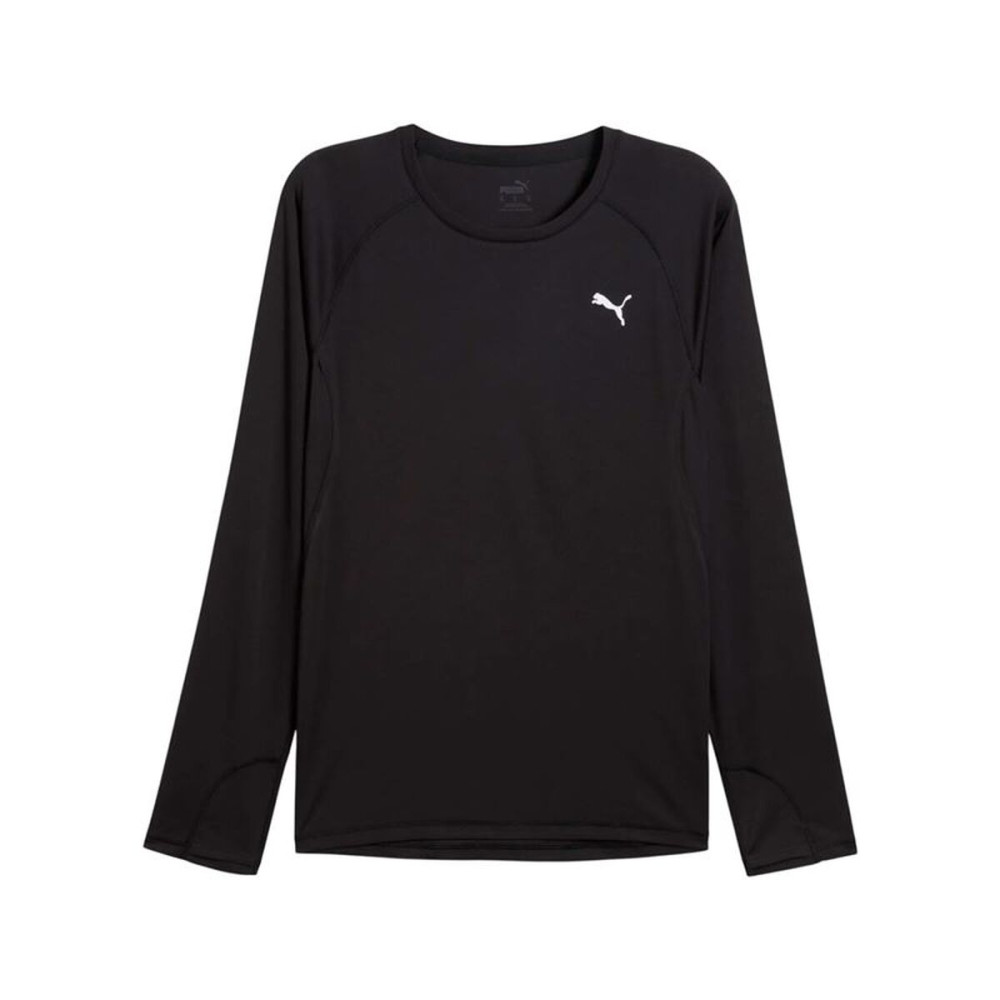 Men’s Long Sleeve T-Shirt Puma M Run Velocity Long Black