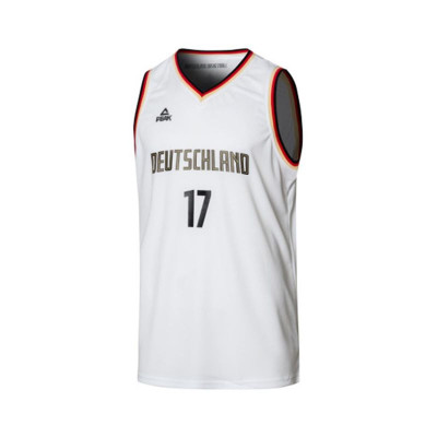 Basketball shirt Peak Deutschland 17 White