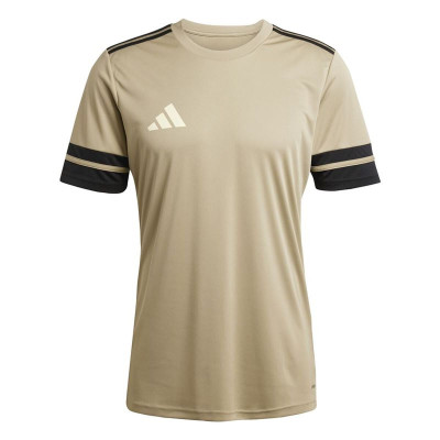 Men's Short-sleeved Football Shirt Adidas Squadra25 Jsy Beige