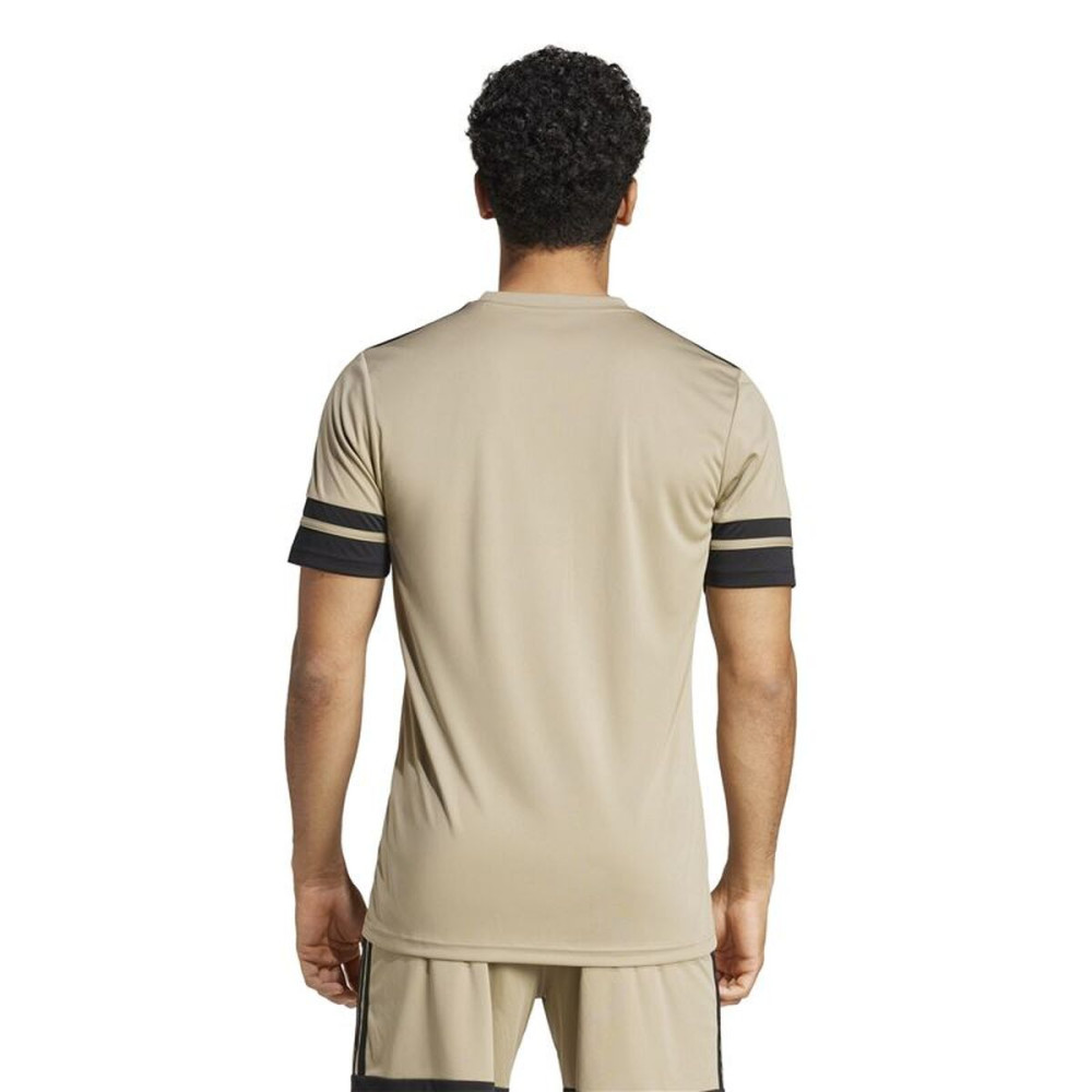 Men's Short-sleeved Football Shirt Adidas Squadra25 Jsy Beige