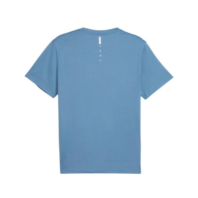 Men’s Short Sleeve T-Shirt Puma M Flex Pocket Blue