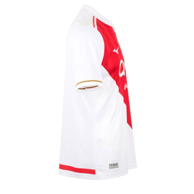 Men's Short-sleeved Football Shirt Mizuno Monaco Home