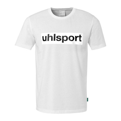 Men's Short-sleeved Football Shirt Uhlsport Essential Promo White