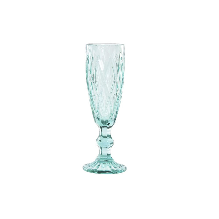 Wineglass DKD Home Decor Crystal Turquoise (150 ml)