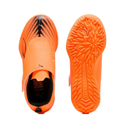 Childrens Football Boots Puma Ultra 6 Play V Tt Heat Fire-