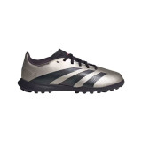Childrens Football Boots Adidas Predator League Silver