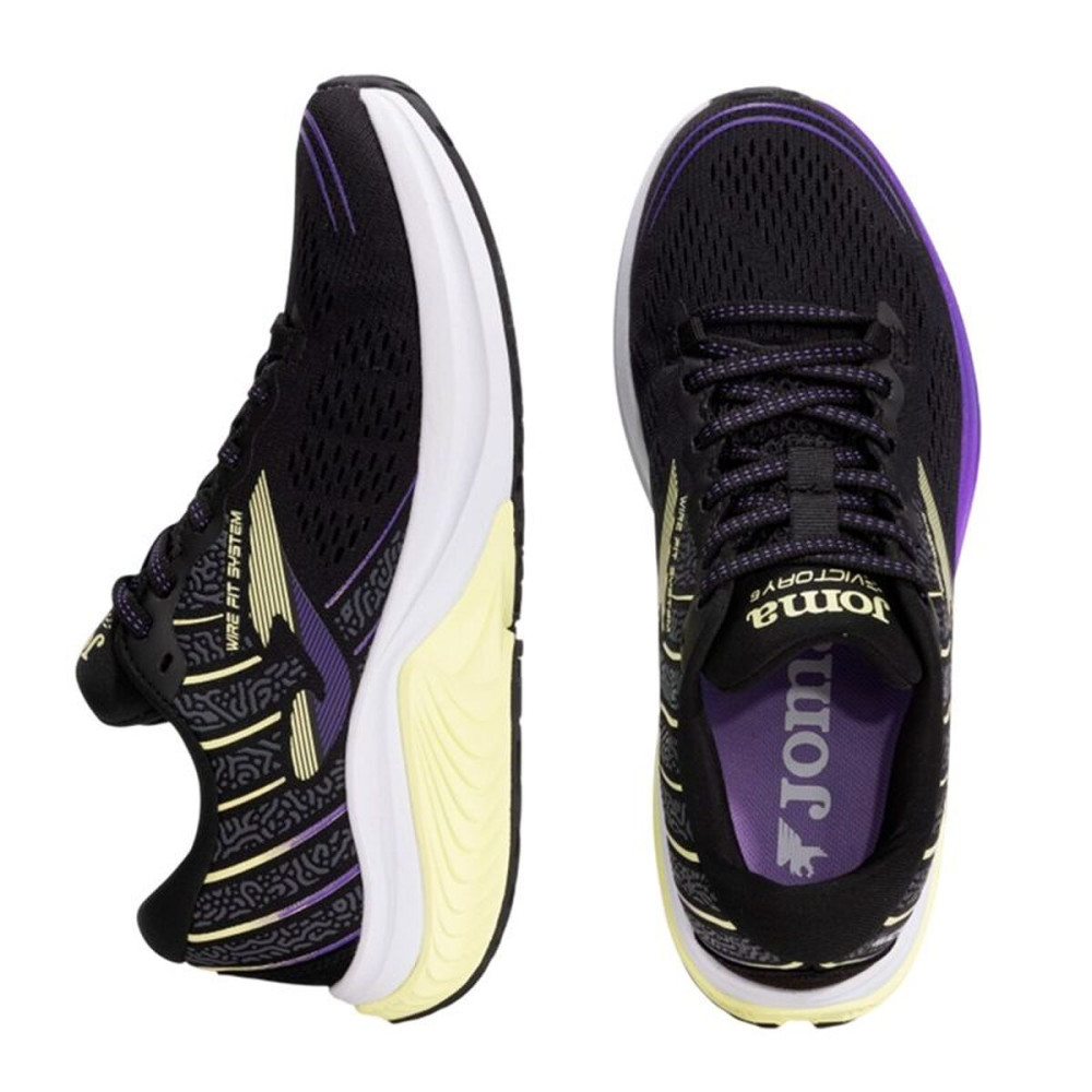 Running Shoes for Adults Joma Sport Victory 2501 Black