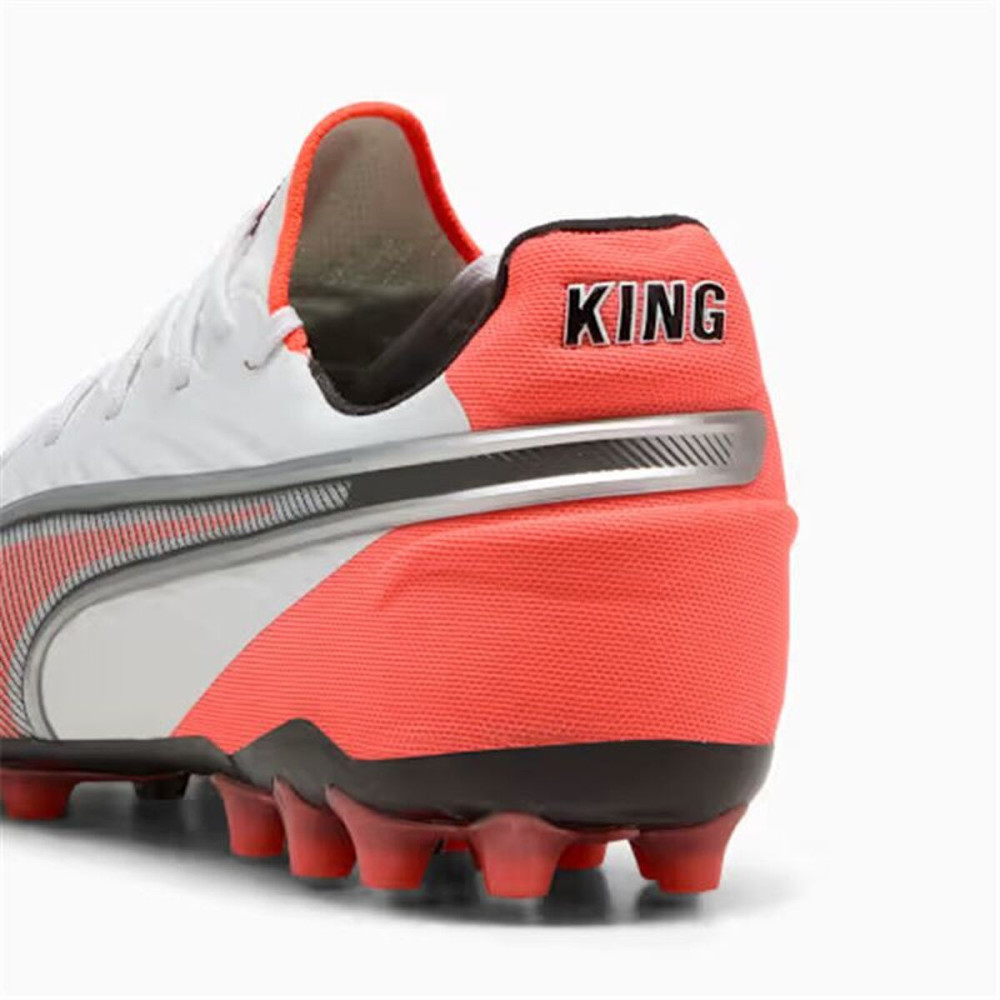 Adult's Football Boots Puma King Ultimate Mg White