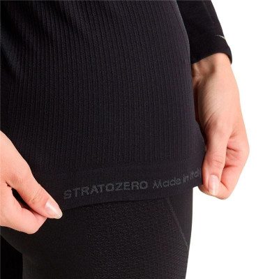 Women's long sleeve T-shirt Diadora Stratozero Black Running