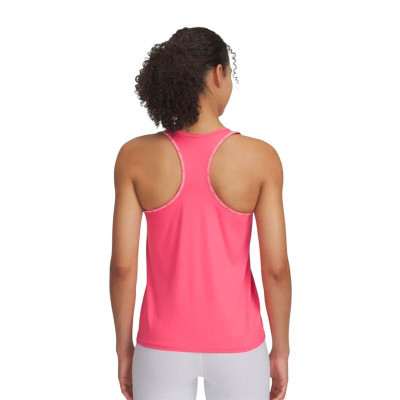 Women's Sleeveless T-shirt Under Armour Pink Fitness