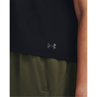 Women’s Short Sleeve T-Shirt Under Armour Black Fitness