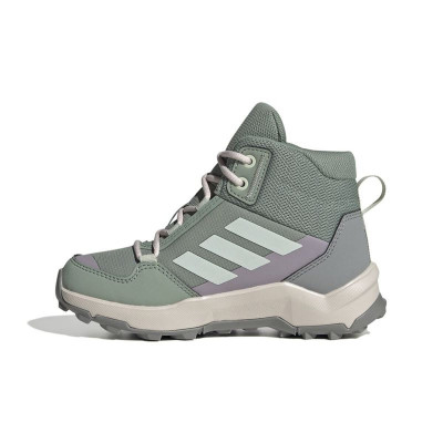 Children's Mountain Boots Adidas Terrex Ax4R Mid Turquoise