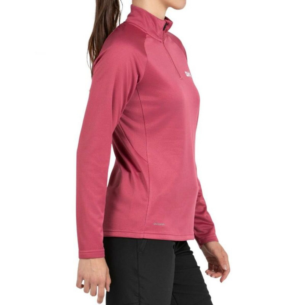 Women's long sleeve T-shirt +8000 Lua Crimson Red