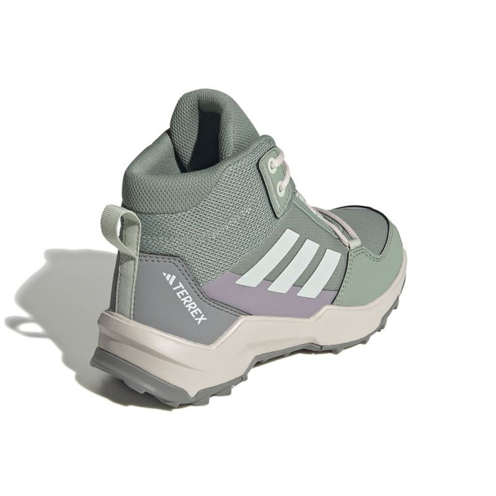 Children's Mountain Boots Adidas Terrex Ax4R Mid Turquoise