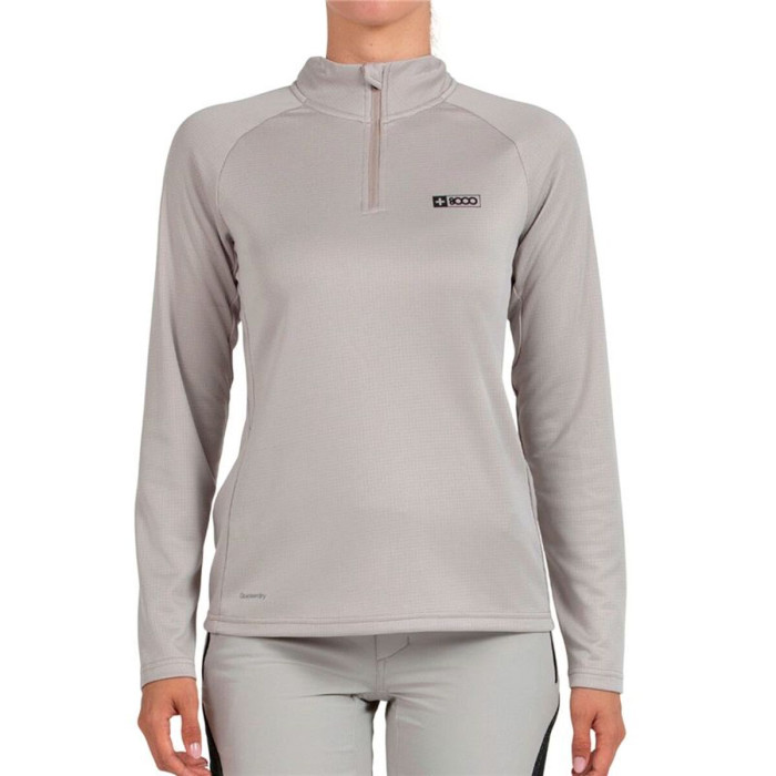 Women's long sleeve T-shirt +8000 Lua Ivory