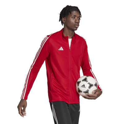 Men's Sports Jacket Adidas Tiro 23 League Red Football