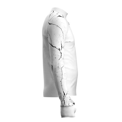 Men’s Long Sleeve T-Shirt Joma Sport Deva R-Night White Black