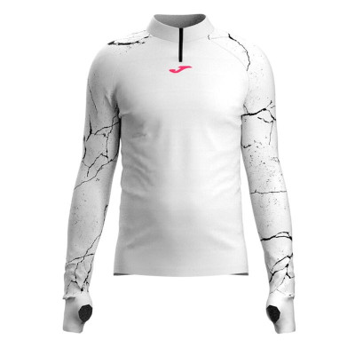 Men’s Long Sleeve T-Shirt Joma Sport Deva R-Night White Black