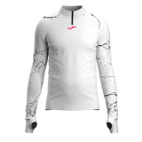 Men’s Long Sleeve T-Shirt Joma Sport Deva R-Night White Black