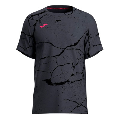 Men’s Short Sleeve T-Shirt Joma Sport R-Night Pro Black