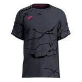 Men’s Short Sleeve T-Shirt Joma Sport R-Night Pro Black