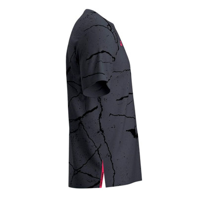 Men’s Short Sleeve T-Shirt Joma Sport R-Night Pro Black