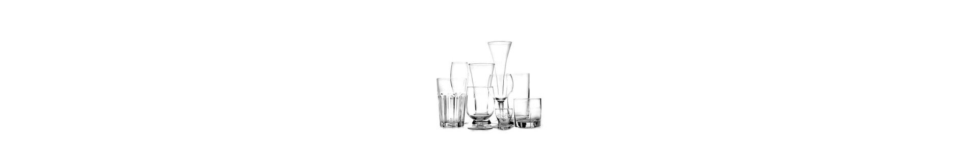 Glasses, cups and jugs