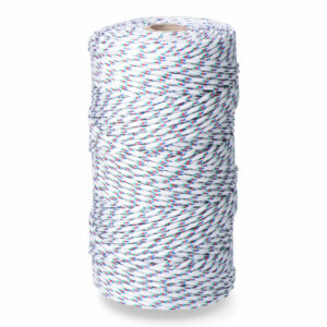 Shoelace, cord EDM 87916 Tricolour polypropylene 5 mm x 200 m Braiding