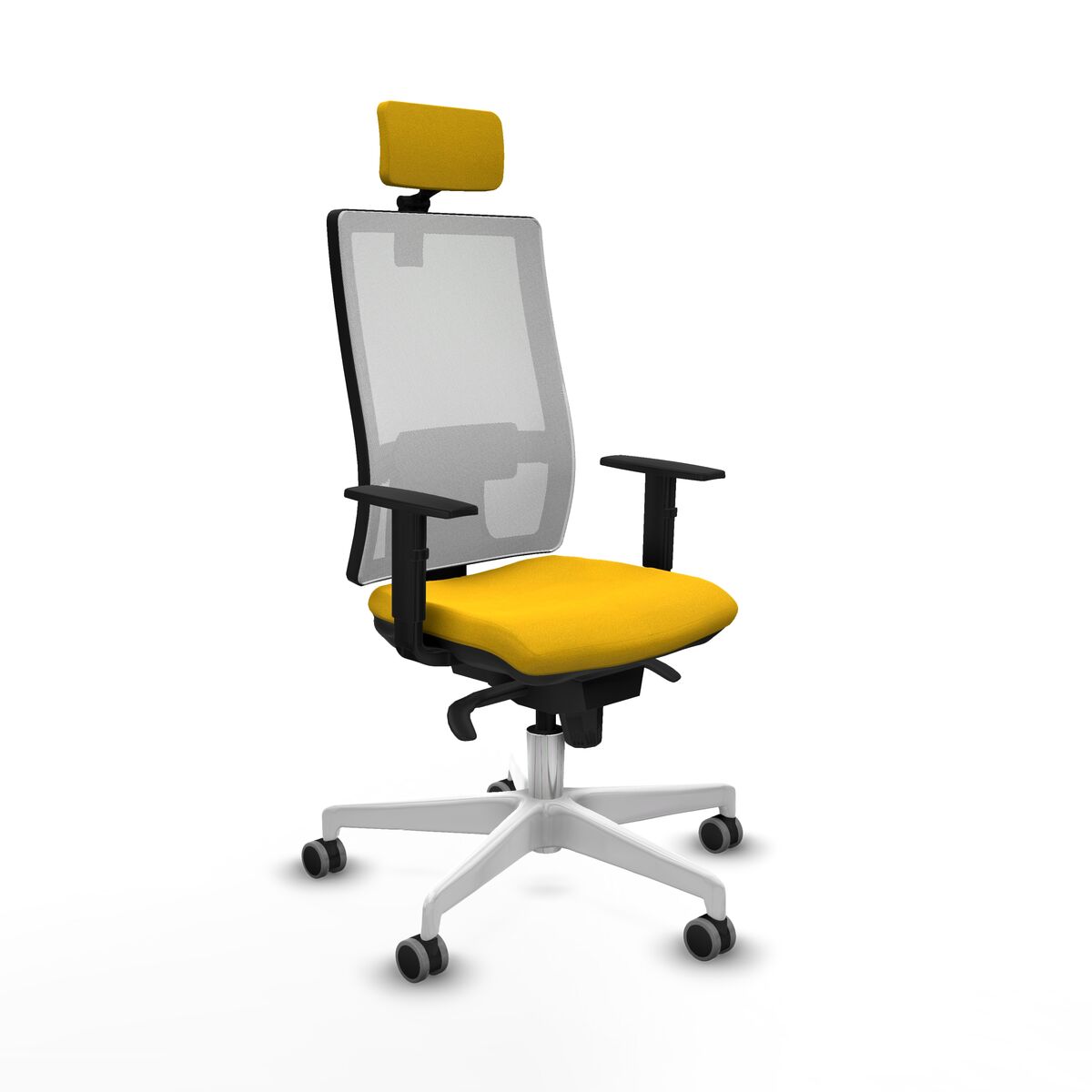 Office Chair Piqueras y Crespo 1D026G2 Yellow