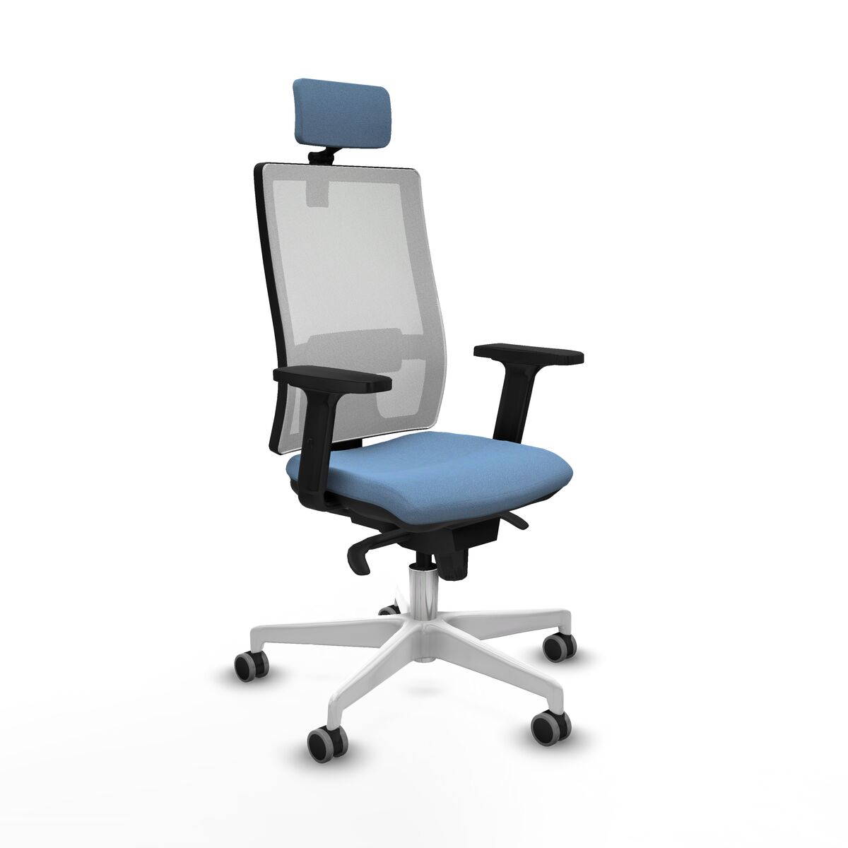 Office Chair Piqueras y Crespo 2D026G2 Sky blue