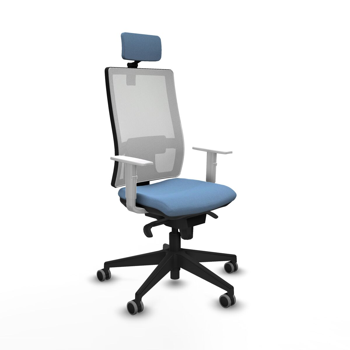 Office Chair Piqueras y Crespo 4B066G2 Sky blue