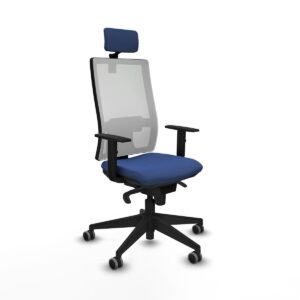 Office Chair Piqueras y Crespo 1D066G2 Navy Blue